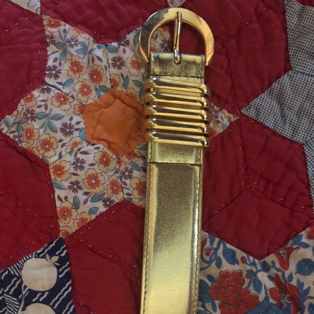 80s gold belt